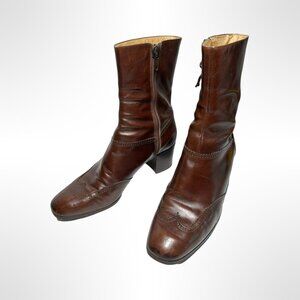 Ferragamo Brown Boots, Size 5, in good condition